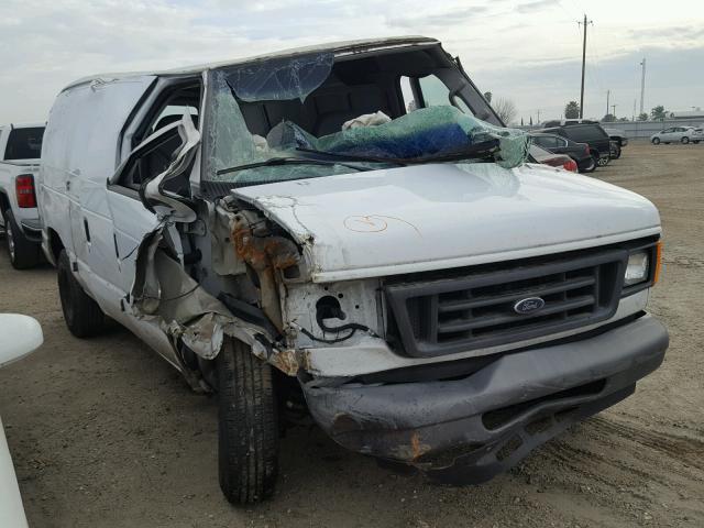 1FTNE14W87DA26747 - 2007 FORD ECONOLINE WHITE photo 1