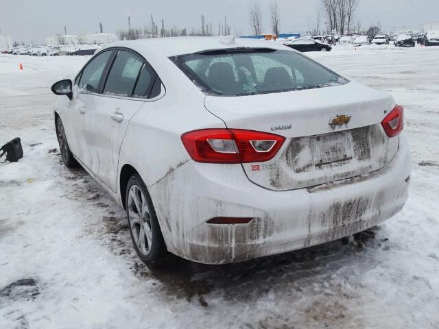 3G1BE5SM2HS561420 - 2017 CHEVROLET CRUZE LT WHITE photo 3