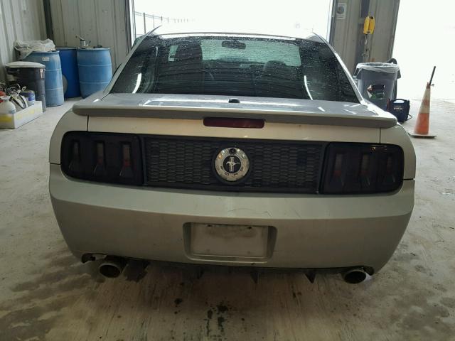 1ZVHT80N395141338 - 2009 FORD MUSTANG SILVER photo 10