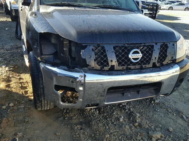 1N6BA06A68N330680 - 2008 NISSAN TITAN XE BLACK photo 9