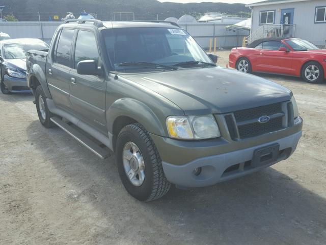 1FMZU67EX2UD15640 - 2002 FORD EXPLORER S GREEN photo 1