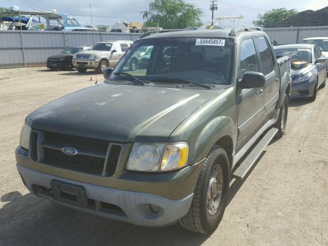 1FMZU67EX2UD15640 - 2002 FORD EXPLORER S GREEN photo 2