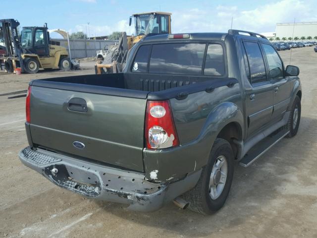 1FMZU67EX2UD15640 - 2002 FORD EXPLORER S GREEN photo 4