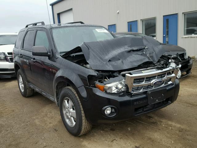 1FMCU0D72CKB52018 - 2012 FORD ESCAPE XLT BLACK photo 1