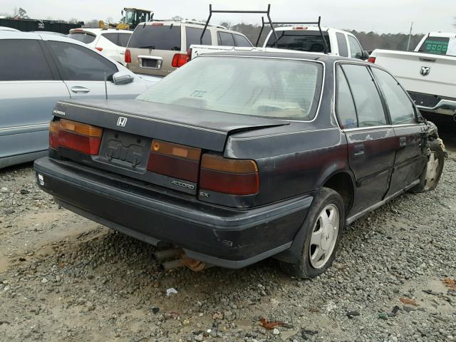 1HGCB7667LA050647 - 1990 HONDA ACCORD EX BLACK photo 4