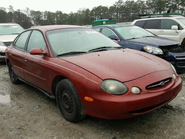 1FAFP53U2XG201231 - 1999 FORD TAURUS SE RED photo 1