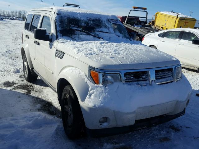 1D8GT28K47W735810 - 2007 DODGE NITRO SXT WHITE photo 1