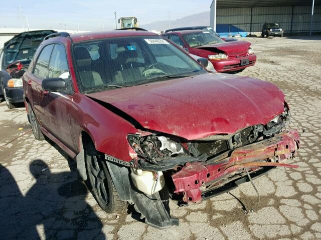 JF1GG61647G801991 - 2007 SUBARU IMPREZA 2. RED photo 1