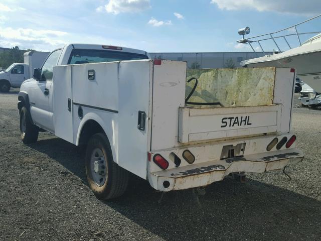 1GBHC24U16E255825 - 2006 CHEVROLET SILVERADO WHITE photo 3