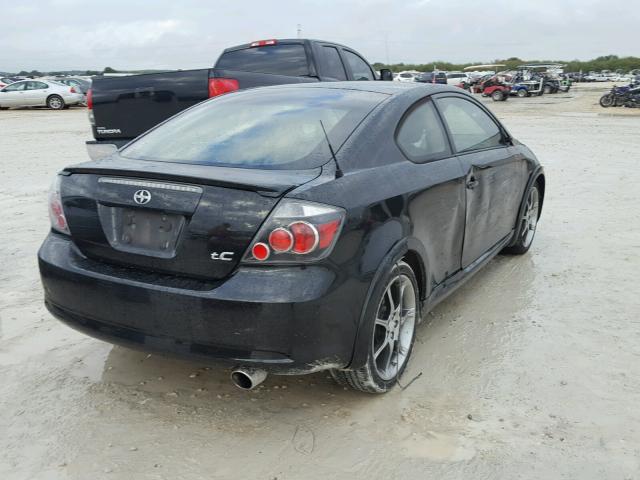JTKDE167X80270788 - 2008 TOYOTA SCION TC 黑色 照片 4