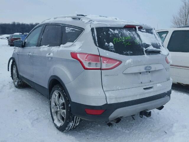 1FMCU9J96DUD84492 - 2013 FORD ESCAPE TIT SILVER photo 3