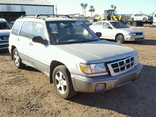 JF1SF6559XH721398 - 1999 SUBARU FORESTER S GRAY photo 1