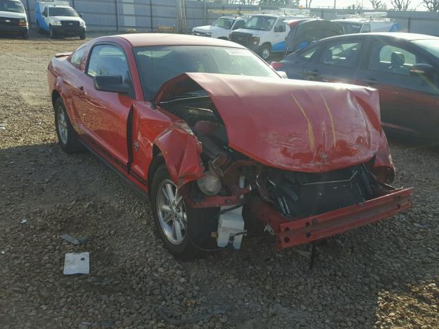 1ZVHT80N095104005 - 2009 FORD MUSTANG RED photo 1