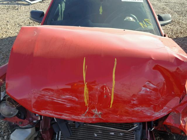 1ZVHT80N095104005 - 2009 FORD MUSTANG RED photo 7