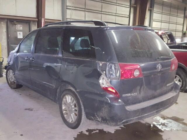 5TDZK22C49S235855 - 2009 TOYOTA SIENNA XLE GRAY photo 3