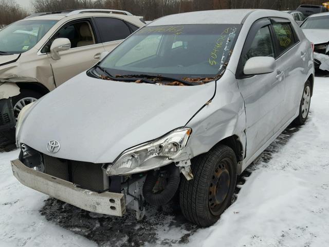 2T1KU40E39C070577 - 2009 TOYOTA COROLLA MA SILVER photo 2