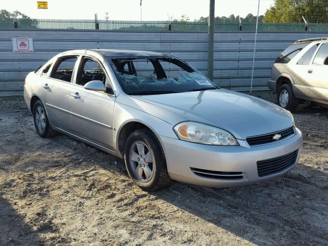 2G1WT58K769202247 - 2006 CHEVROLET IMPALA LT SILVER photo 1