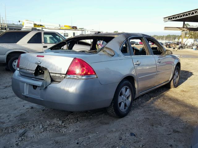 2G1WT58K769202247 - 2006 CHEVROLET IMPALA LT SILVER photo 4