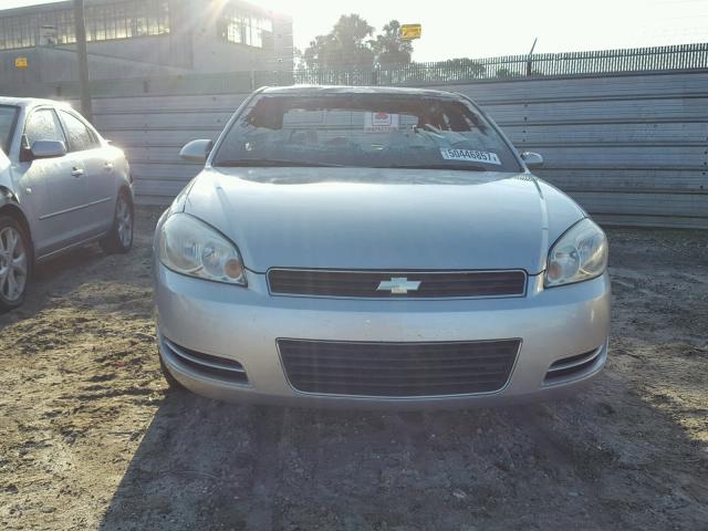 2G1WT58K769202247 - 2006 CHEVROLET IMPALA LT SILVER photo 9