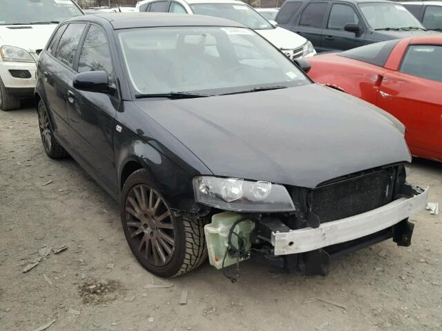 WAUNF78P38A093890 - 2008 AUDI A3 2.0 PRE BLACK photo 1