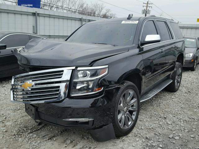 1GNSKCKC6FR698945 - 2015 CHEVROLET TAHOE K150 BLACK photo 2