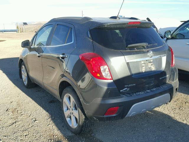 KL4CJASB0GB626204 - 2016 BUICK ENCORE BLACK photo 3