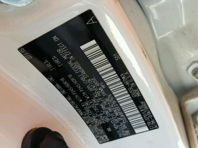 5TDJKRFH5FS187676 - 2015 TOYOTA HIGHLANDER 白色 照片 10