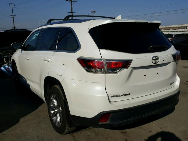 5TDJKRFH5FS187676 - 2015 TOYOTA HIGHLANDER 白色 照片 3