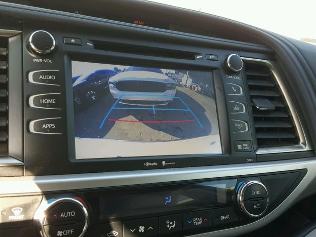 5TDJKRFH5FS187676 - 2015 TOYOTA HIGHLANDER 白色 照片 9