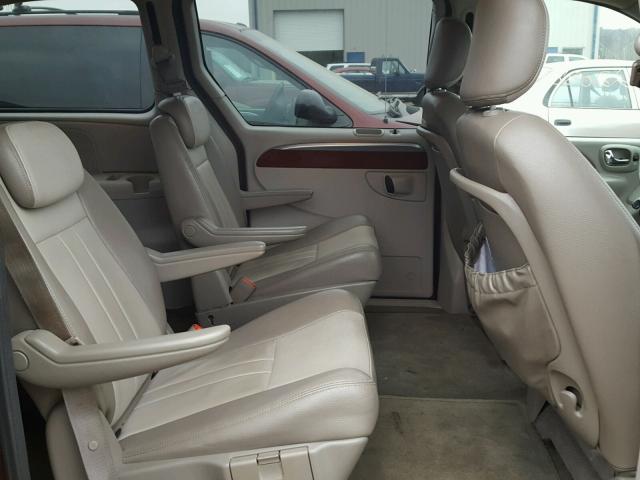 2A4GP54L87R152405 - 2007 CHRYSLER TOWN & COU Tünd qırmızı foto 6