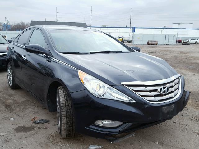 5NPEC4AB8CH440849 - 2012 HYUNDAI SONATA SE BLACK photo 1