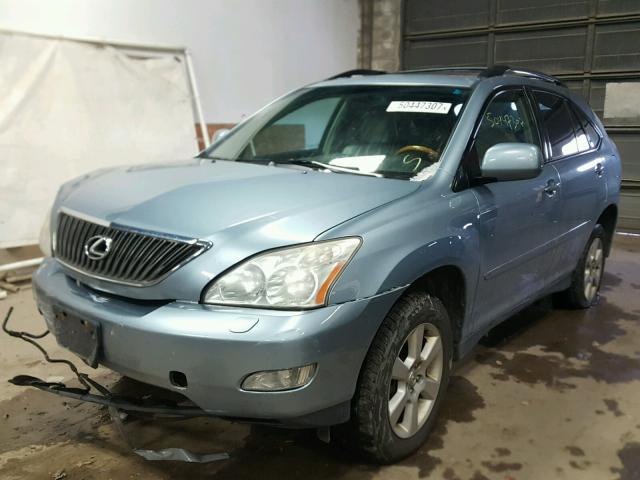 2T2HA31U95C086775 - 2005 LEXUS RX 330 BLUE photo 2