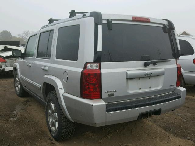 1J8HG68257C683743 - 2007 JEEP COMMANDER SILVER photo 3