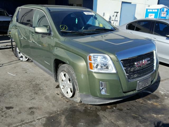 2GKALMEK1F6269433 - 2015 GMC TERRAIN SL GREEN photo 1