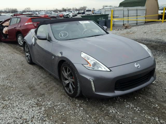 JN1AZ4FH0EM620252 - 2014 NISSAN 370Z BASE SILVER photo 1