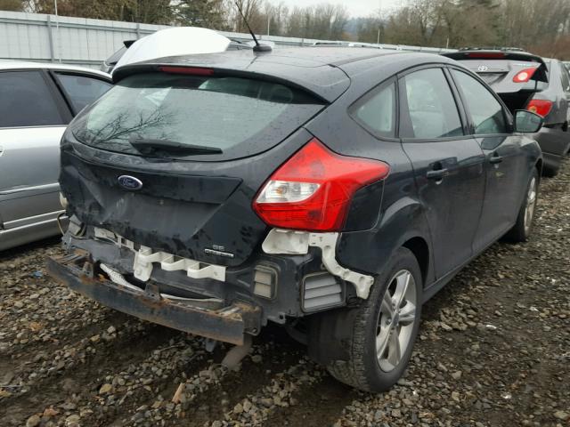 1FADP3K21DL339177 - 2013 FORD FOCUS SE GRAY photo 4