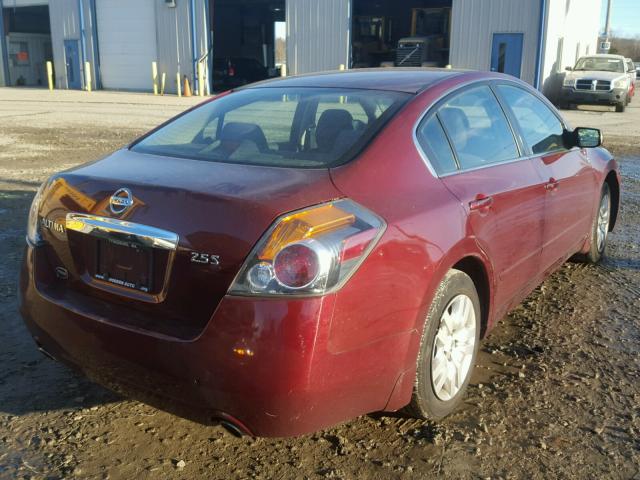 1N4AL2AP2BC151674 - 2011 NISSAN ALTIMA BAS BURGUNDY photo 4