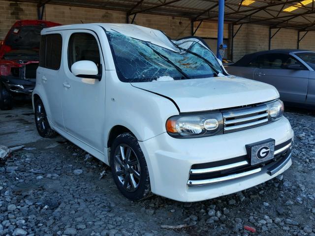 JN8AZ2KR1AT158403 - 2010 NISSAN CUBE BASE WHITE photo 1