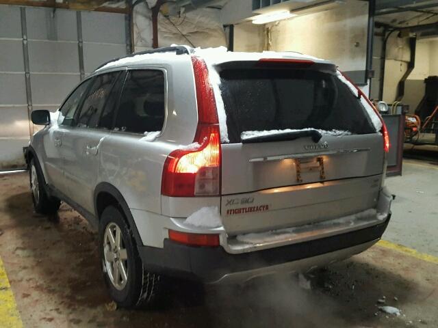 YV4CM982X71345467 - 2007 VOLVO XC90 3.2 SILVER photo 3