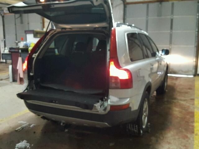 YV4CM982X71345467 - 2007 VOLVO XC90 3.2 SILVER photo 4