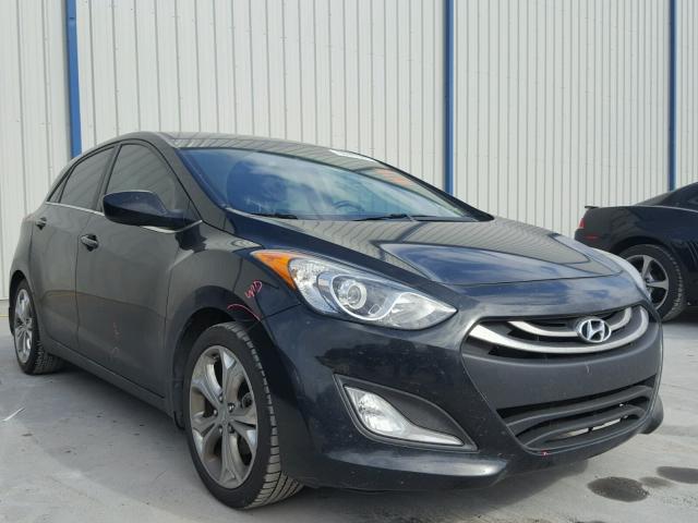 KMHD35LE3DU153091 - 2013 HYUNDAI ELANTRA GT BLACK photo 1