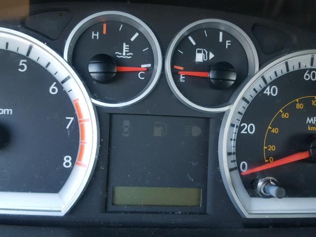 KL1TD56617B058814 - 2007 CHEVROLET AVEO BASE Niebieski zdjęcie 8