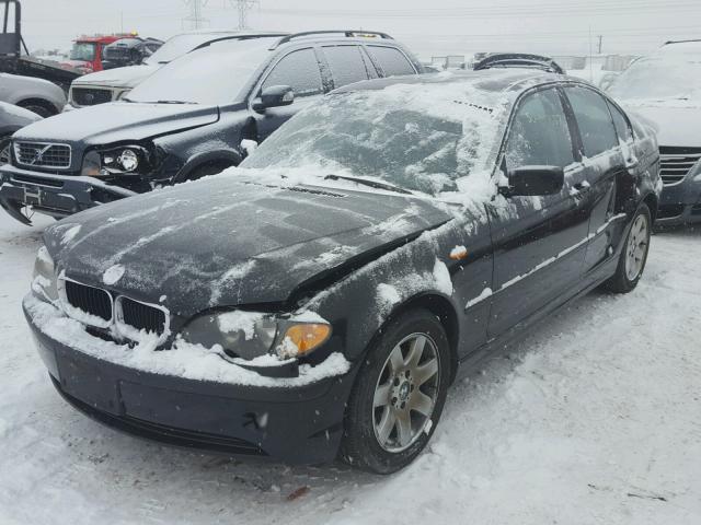 WBAET37483NJ39286 - 2003 BMW 325 I BLACK photo 2