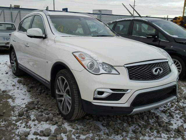 JN1BJ0RR4HM406989 - 2017 INFINITI QX50 WHITE photo 1