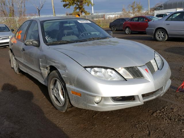 3G2JB52F85S112126 - 2005 PONTIAC SUNFIRE SL SILVER photo 1