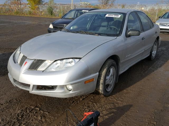 3G2JB52F85S112126 - 2005 PONTIAC SUNFIRE SL SILVER photo 2