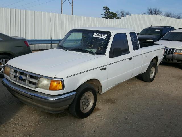 1FTCR14X8PPB65327 - 1993 FORD RANGER SUP WHITE photo 2