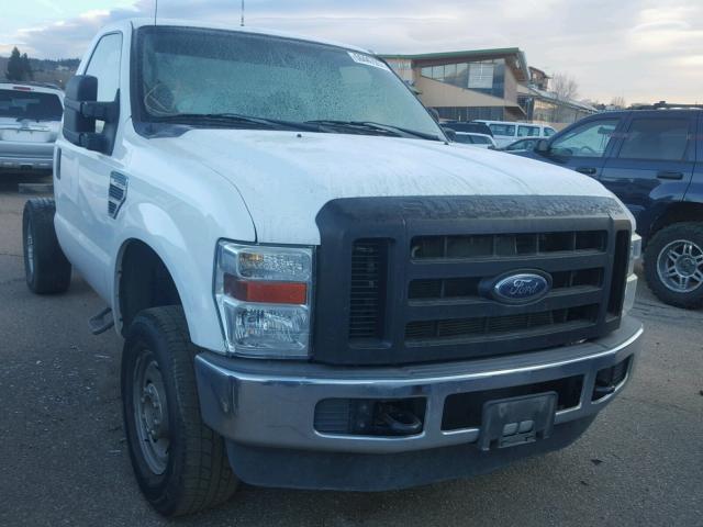 1FDNF2B50AEA95247 - 2010 FORD F250 SUPER WHITE photo 1