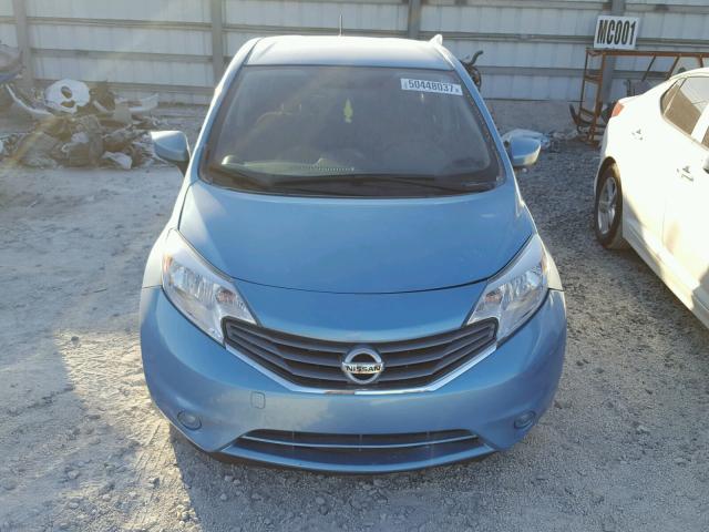 3N1CE2CP7FL438404 - 2015 NISSAN VERSA NOTE BLUE photo 9