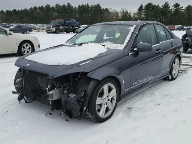 WDDGF8BB5AR117859 - 2010 MERCEDES-BENZ C 300 4MAT GRAY photo 2